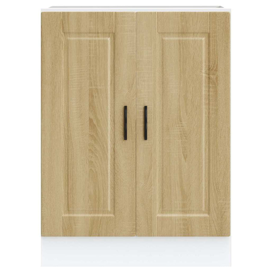 Keuken onderkast "Porto" bewerkt hout sonoma eikenkleurig