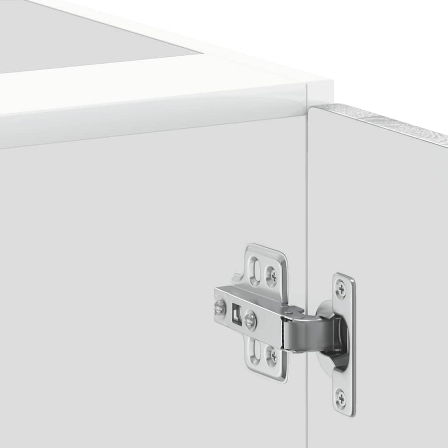 Keuken onderkast "Porto" bewerkt hout grijs sonoma eiken