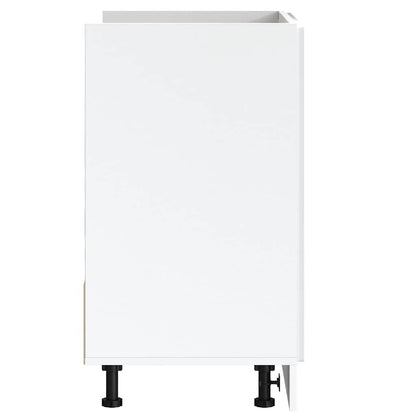 Spoelbakonderkast Porto 80x46x81,5 cm bewerkt hout wit