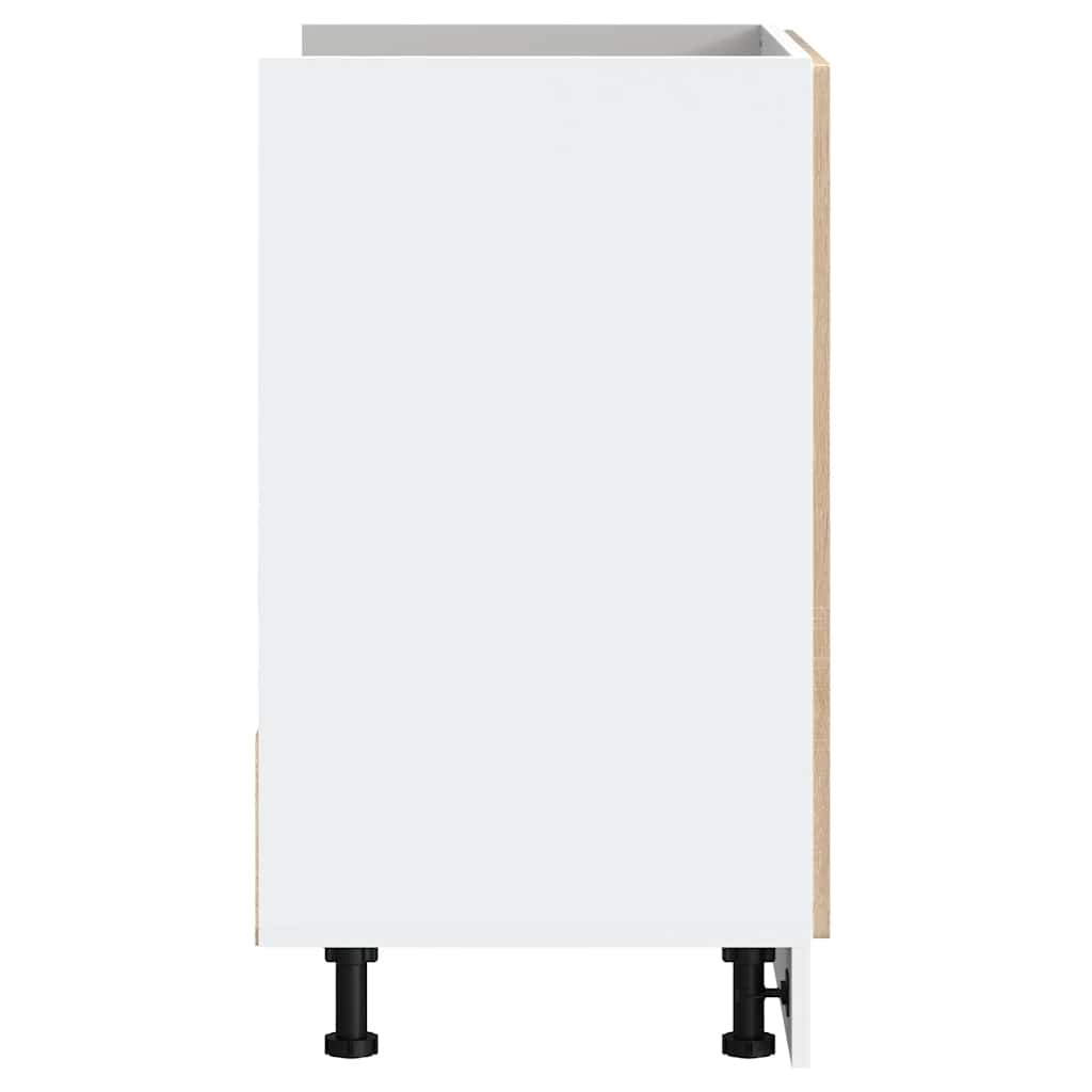 Spoelbakonderkast Porto 80x46x81,5 cm bewerkt hout sonoma eiken