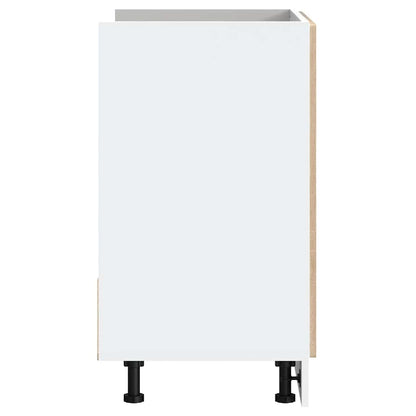 Spoelbakonderkast Porto 80x46x81,5 cm bewerkt hout sonoma eiken