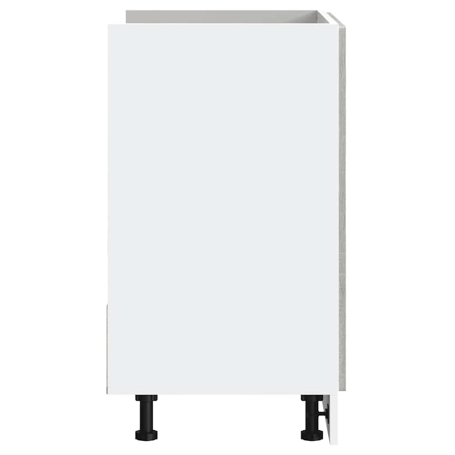 Spoelbakonderkast Porto 80x46x81,5 cm bewerkt hout grijs sonoma