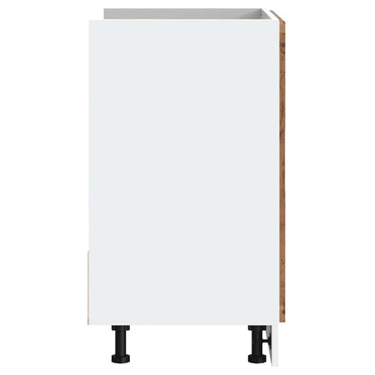 Spoelbakonderkast Porto 80x46x81,5 cm bewerkt hout oud hout