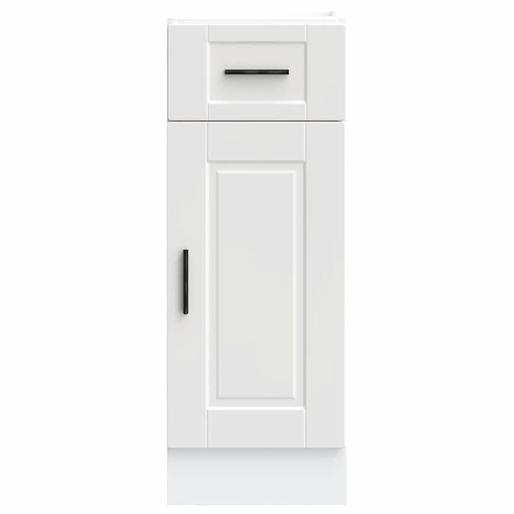 Keuken onderkast "Porto" bewerkt hout wit