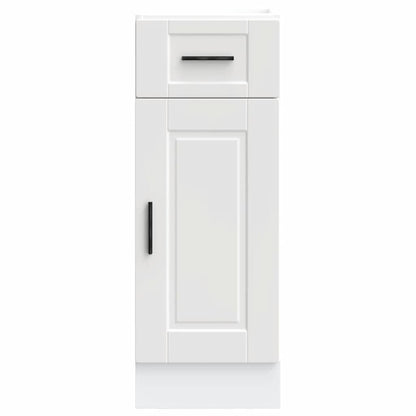 Keuken onderkast "Porto" bewerkt hout wit