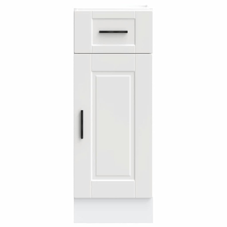 Keuken onderkast "Porto" bewerkt hout wit