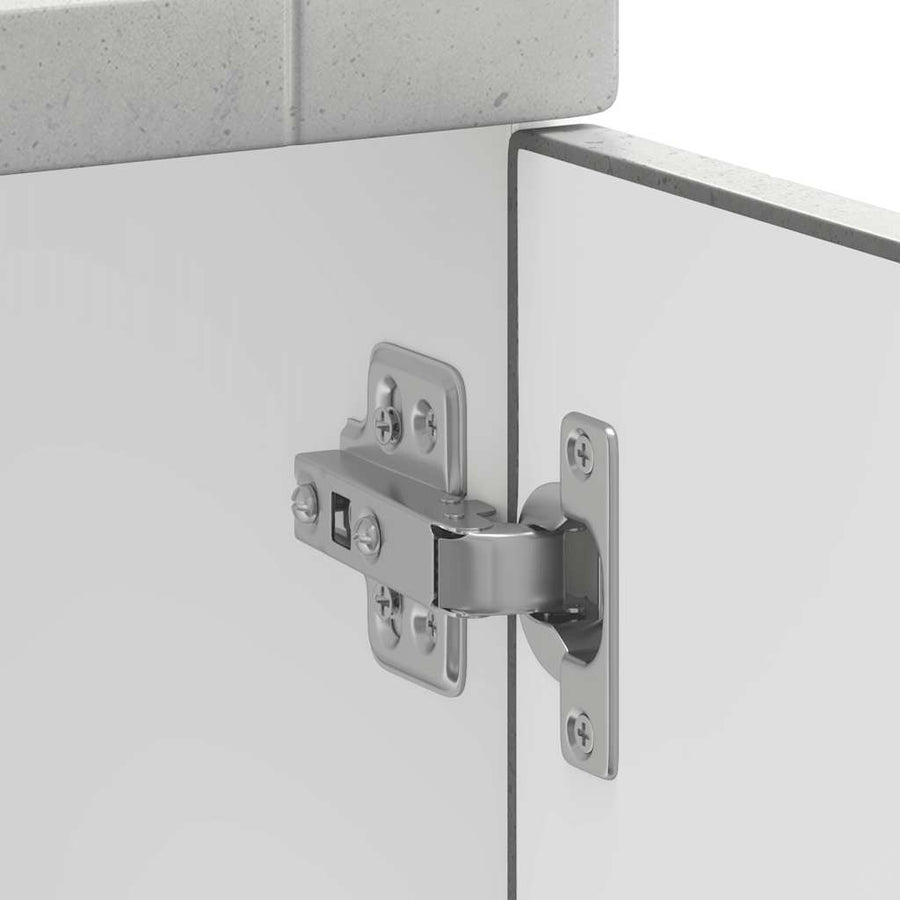 Keuken onderkast "Porto" bewerkt hout betongrijs