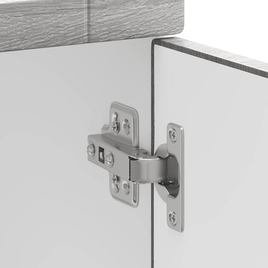 Keuken Onderkast "Porto" Bewerkt Hout Eiken 1 Grijs sonoma