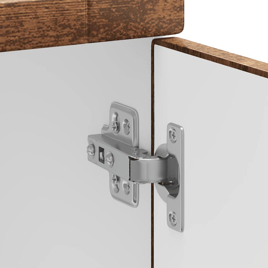 Keuken onderkast "Porto" bewerkt hout oud houtkleurig