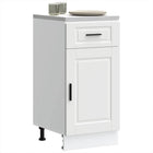 Base cabinet "Porto" distressed wood white