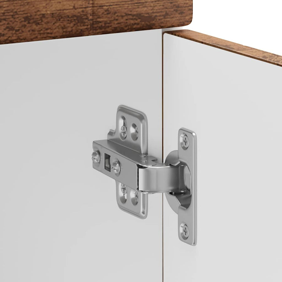 Keuken onderkast "Porto" bewerkt hout oud houtkleurig