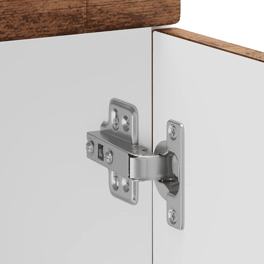 Keuken onderkast "Porto" bewerkt hout oud houtkleurig