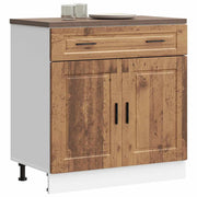 Onderkast Porto 80x46x81.5 cm bewerkt hout oud houtkleurig