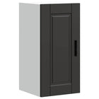 Porto Black Treated Wood Wall Cabinet