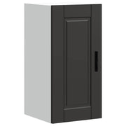 Keukenwandkast Porto 30x31x60 cm bewerkt hout zwart
