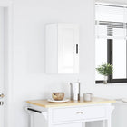 Porto kitchen wall cabinet treated wood high gloss white