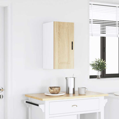 Keukenwandkast Porto bewerkt hout sonoma eikenkleurig