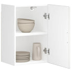 Porto wall cabinet processed wood white