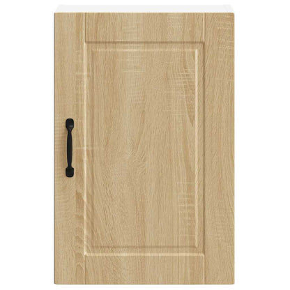 Keukenwandkast Porto bewerkt hout sonoma eikenkleurig