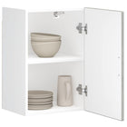 Porto kitchen wall cabinet treated wood gray Sonoma oak