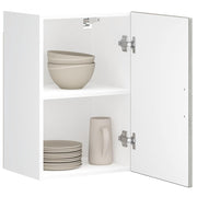 Keukenwandkast Porto 40x31x60 cm bewerkt hout grijs