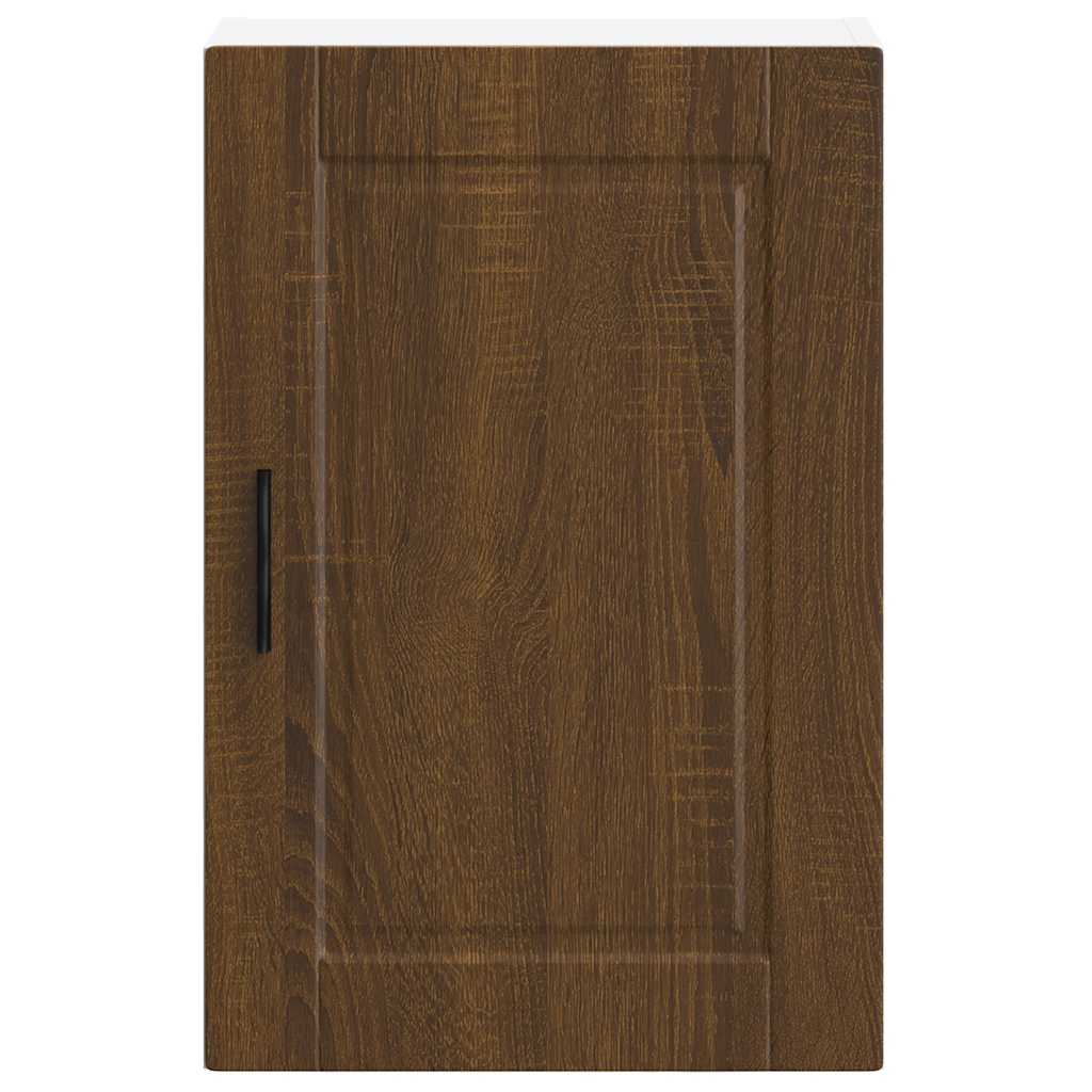 Keukenwandkast Porto bewerkt hout bruin eikenkleur