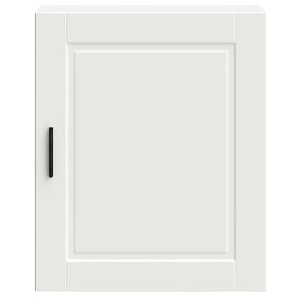 Keukenwandkasten 2 st Porto bewerkt hout wit