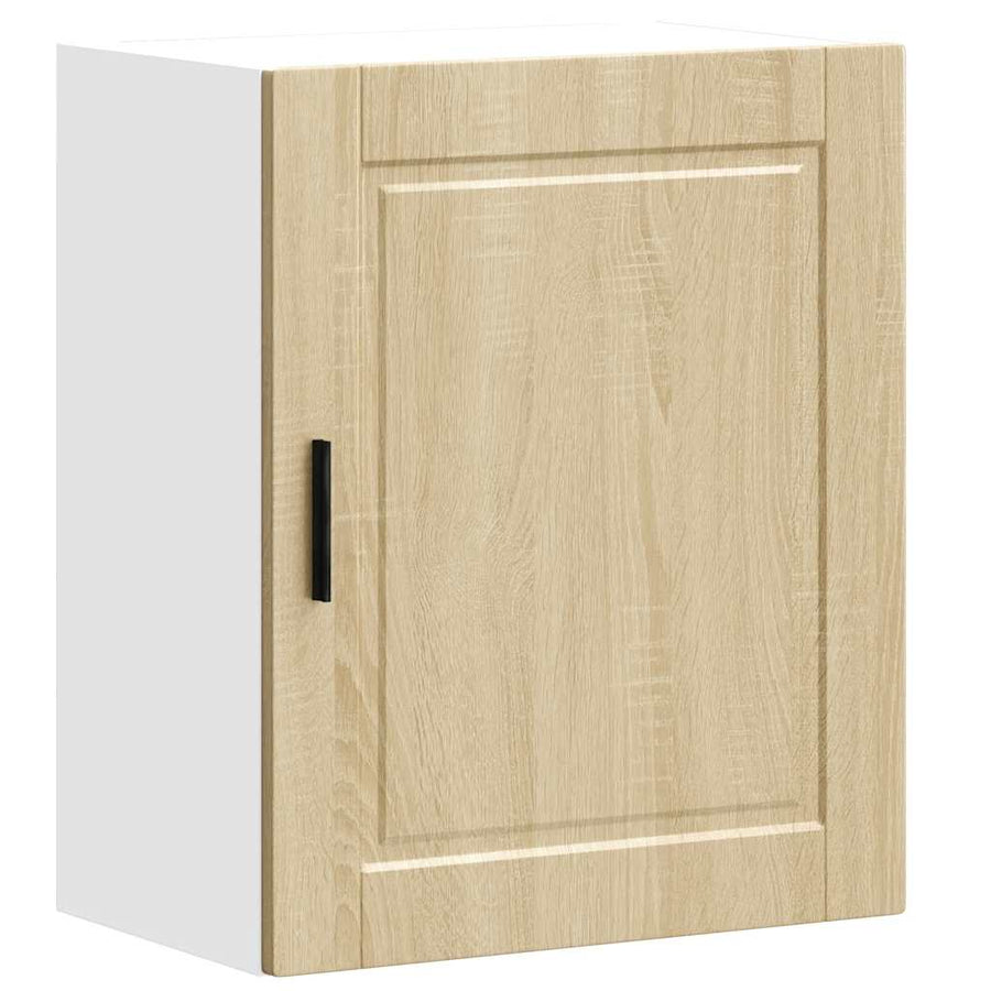 Keukenwandkasten 2 st Porto bewerkt hout sonoma eikenkleurig