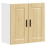 Porto kitchen wall cabinet treated wood Sonoma oak coloured