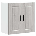 Porto kitchen wall cabinet treated wood gray Sonoma oak