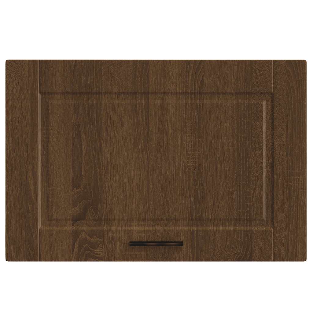 Keukenwandkast Porto bewerkt hout bruin eikenkleur