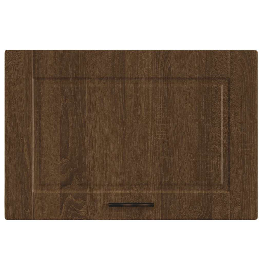 Keukenwandkast Porto bewerkt hout bruin eikenkleur