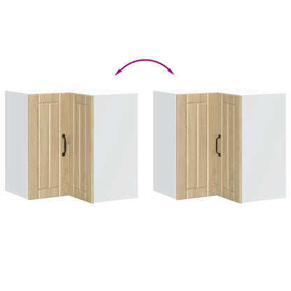 Keuken hoekkast "Porto" bewerkt hout sonoma eikenkleurig