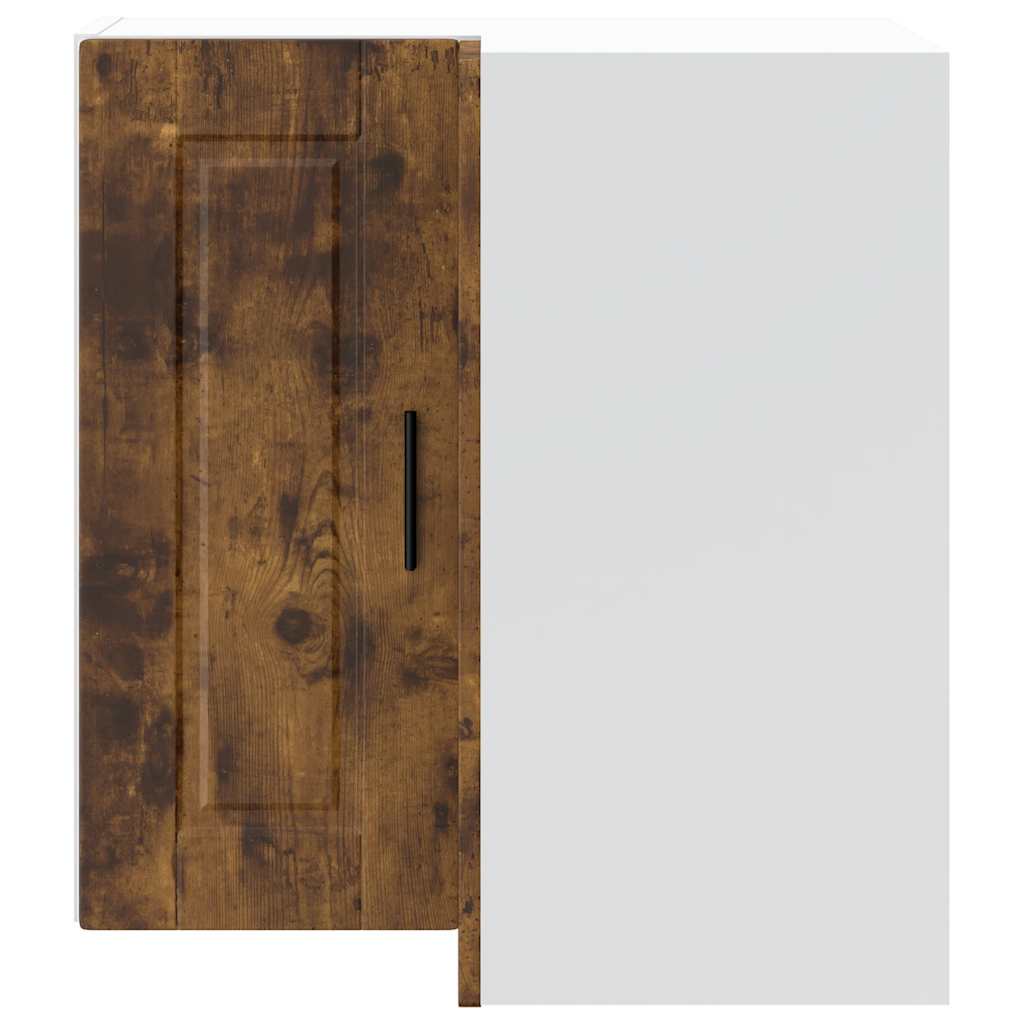 Keuken hoekkast "Porto" bewerkt hout gerookt eikenkleurig