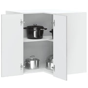 Keuken hoekkast bewerkt hout grijs sonoma eiken 57x57x60 cm