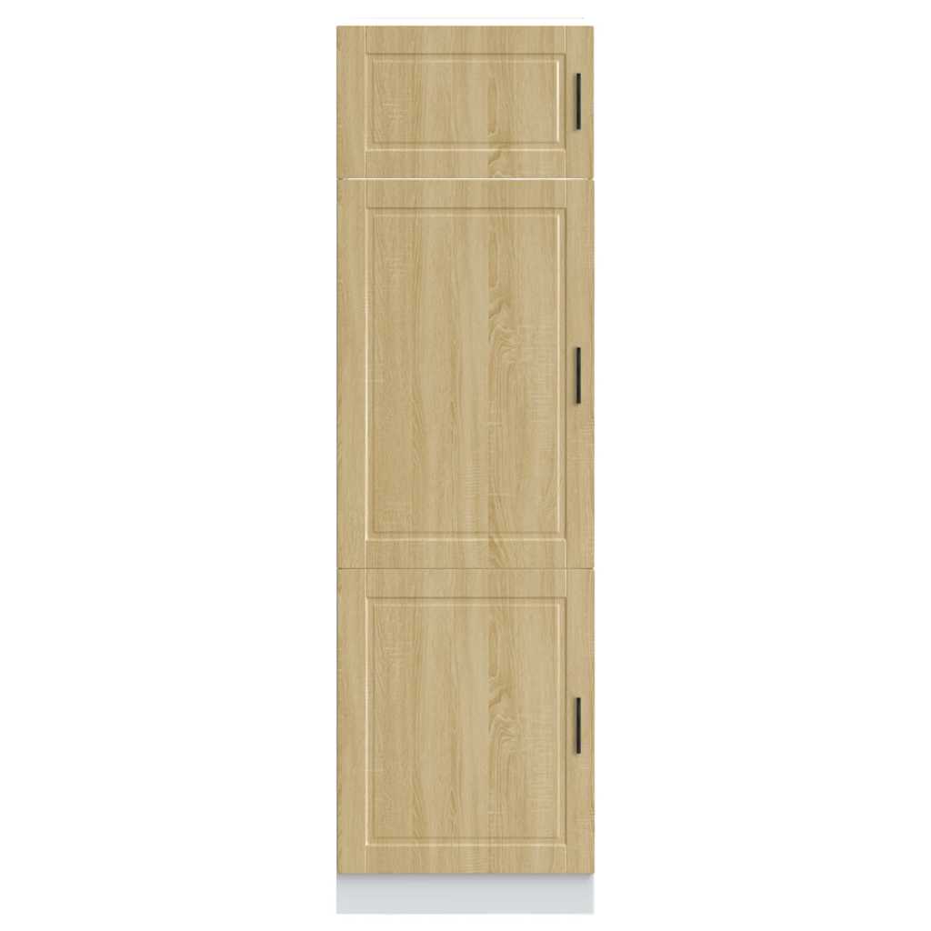 Keukenkast Porto bewerkt hout sonoma eikenkleurig