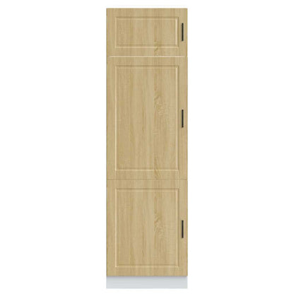 Keukenkast Porto bewerkt hout sonoma eikenkleurig