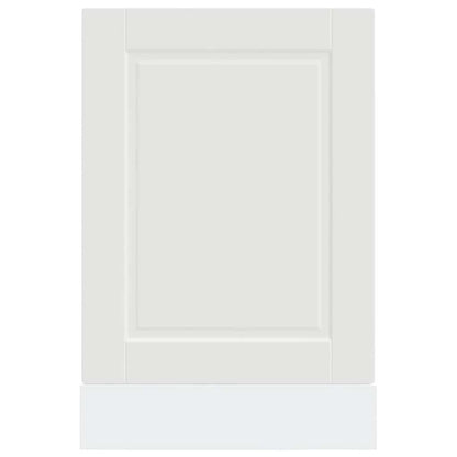 Vaatwaspaneel Porto 45x1,5x67 cm bewerkt hout wit