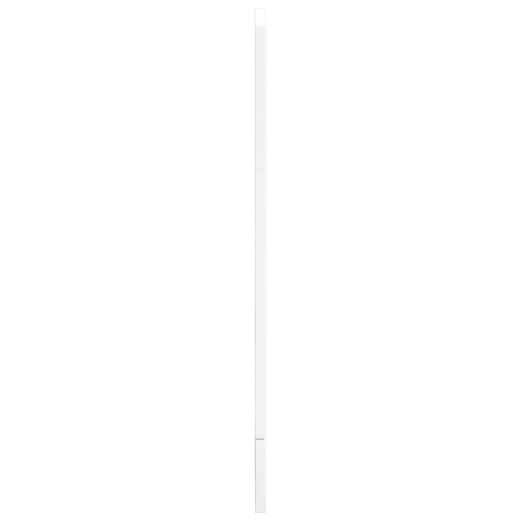 Vaatwaspaneel Porto 45x1,5x67 cm bewerkt hout wit