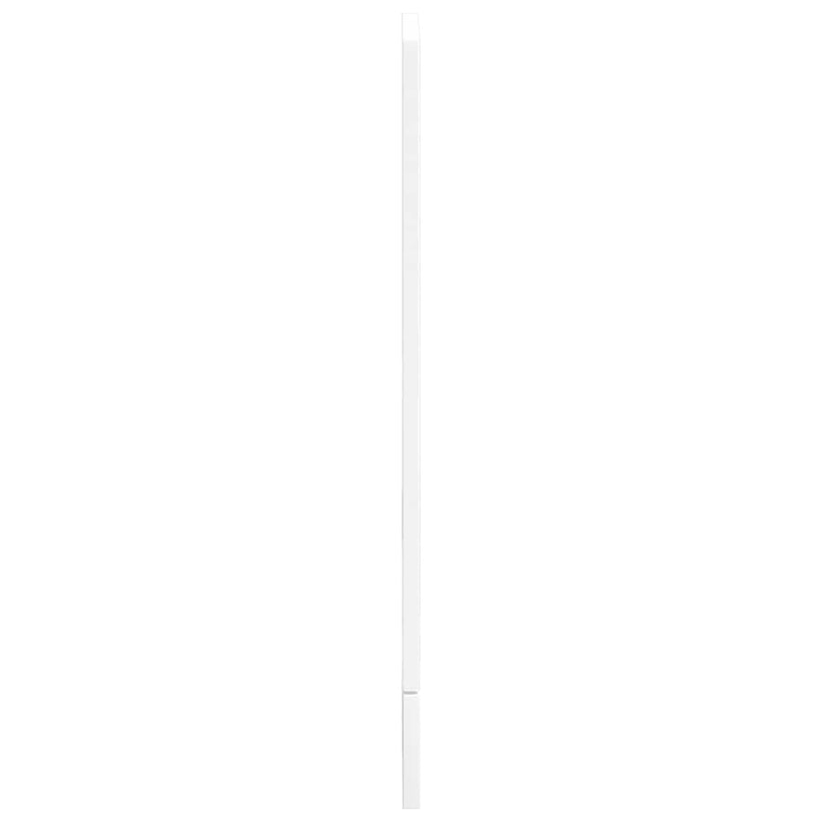 Vaatwaspaneel Porto 45x1,5x67 cm bewerkt hout wit