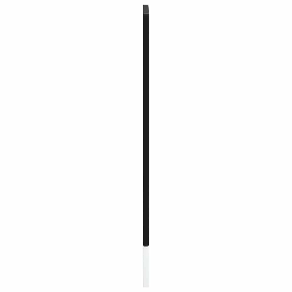 Vaatwaspaneel Porto 45x1,5x67 cm bewerkt hout zwart