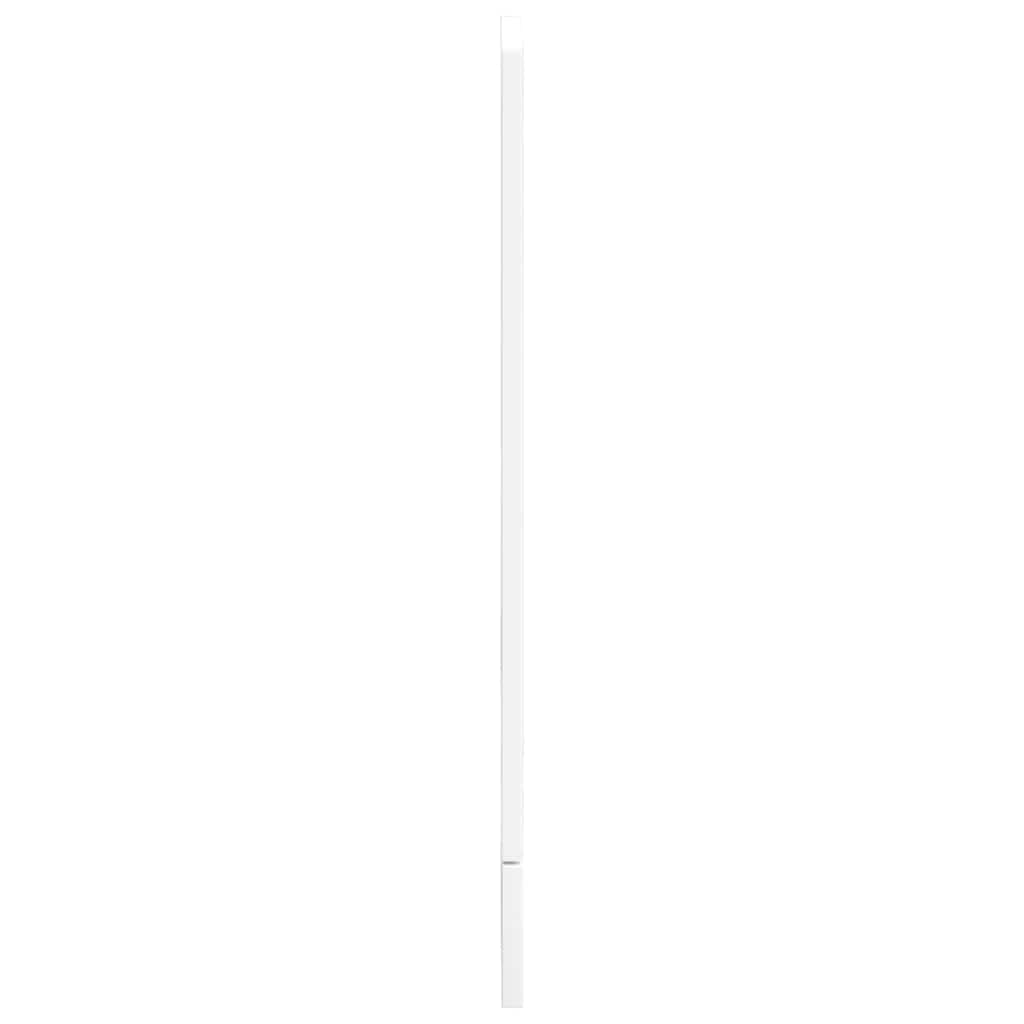 Vaatwaspaneel Porto 45x1,5x67 cm bewerkt hout hoogglans wit