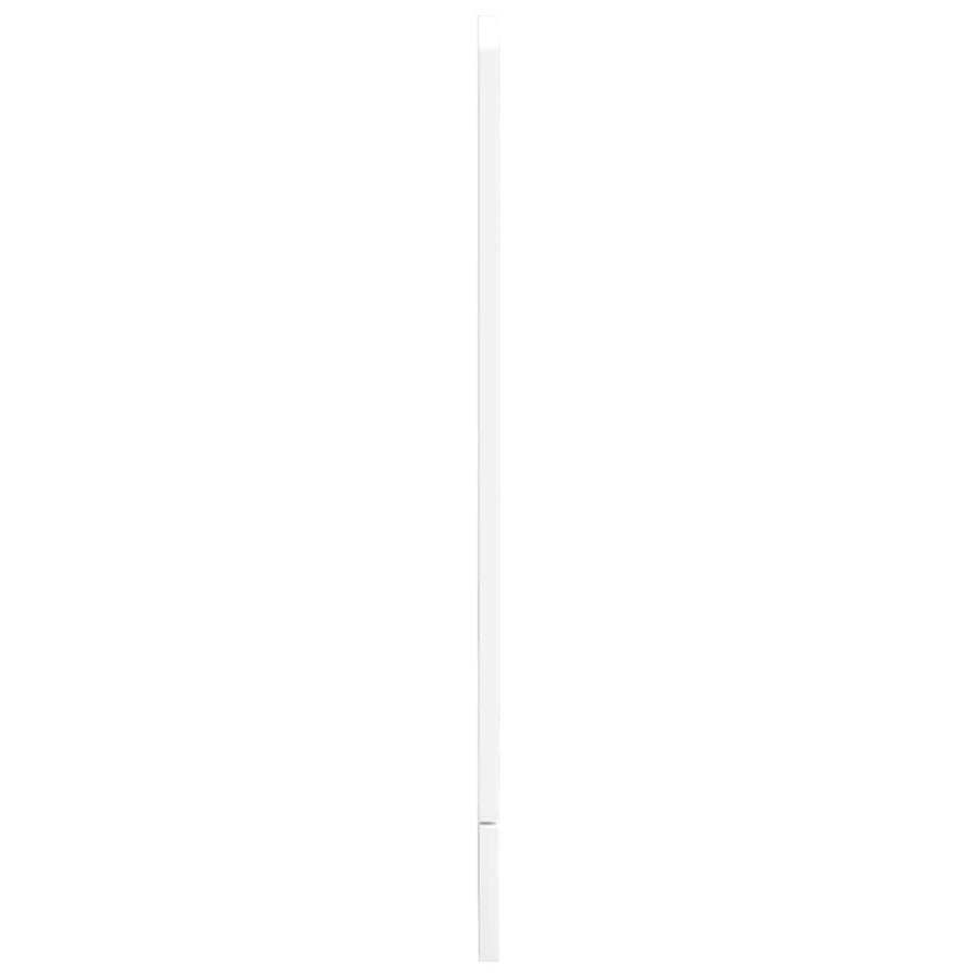 Vaatwaspaneel Porto 45x1,5x67 cm bewerkt hout hoogglans wit