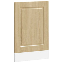 Vaatwaspaneel Porto 45x1,5x67 cm bewerkt hout sonoma eikenkleur