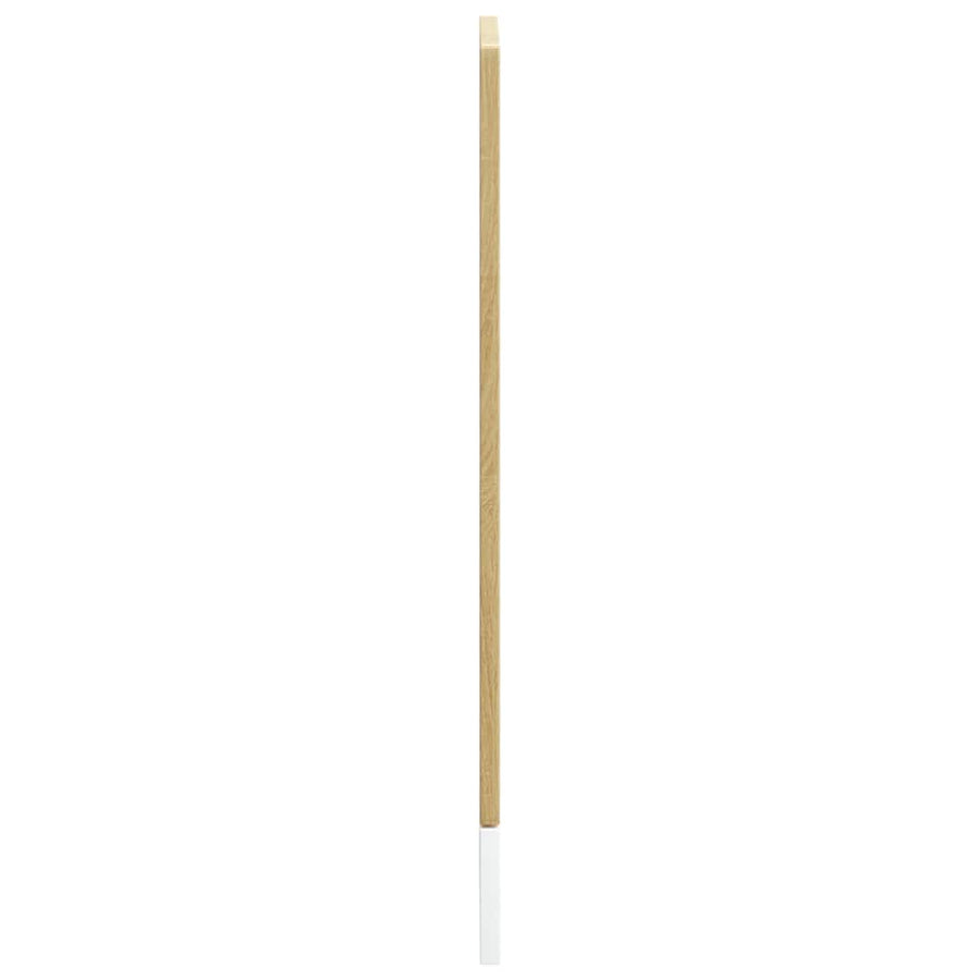 Vaatwaspaneel Porto 45x1,5x67 cm bewerkt hout sonoma eikenkleur