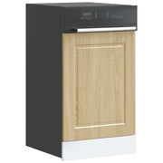 Vaatwaspaneel 45x1,5x67 cm bewerkt hout sonoma eiken