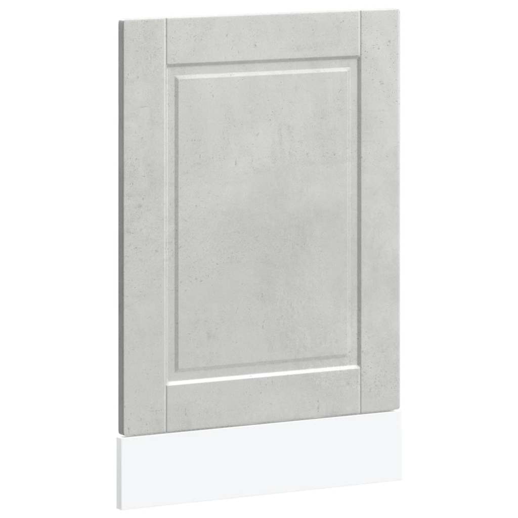 Vaatwaspaneel Porto 45x1,5x67 cm bewerkt hout betongrijs