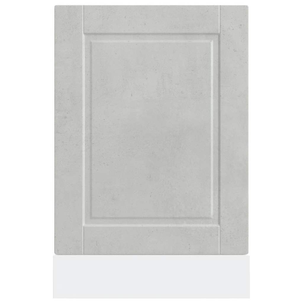Vaatwaspaneel Porto 45x1,5x67 cm bewerkt hout betongrijs