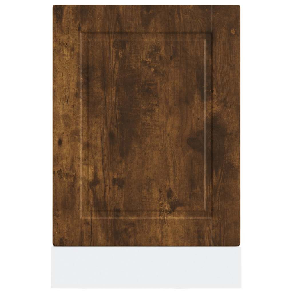 Vaatwaspaneel Porto 45x1,5x67 cm bewerkt hout gerookt eiken