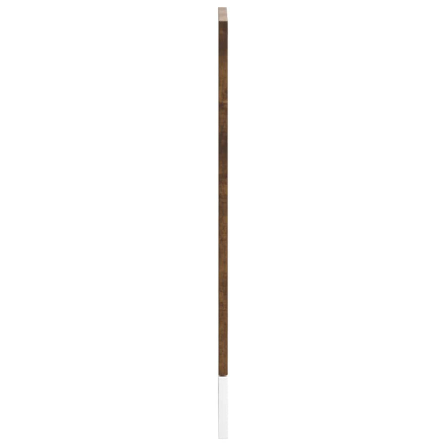 Vaatwaspaneel Porto 45x1,5x67 cm bewerkt hout gerookt eiken